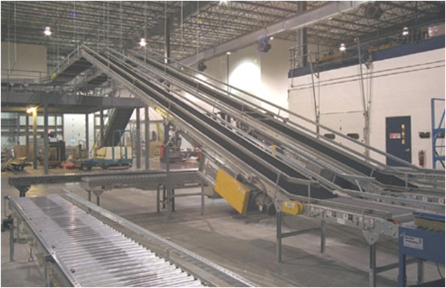 계단, 경사 이송